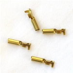 10 pz Capocorda faston femmina a spinetta tipo FIAT per VESPA APE LAMBRETTA CIAO SI BRAVO BOXER presa di contatto per spinotto connettore commutatori impianti elettrici