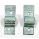 Staffe piastrine cavalletto mm 16 per VESPA 50 90 prima serie V5A1 N per tubo da mm. 16 r.o. 610282M