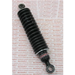 Ammortizzatore posteriore nero CARBONE per INNOCENTI LAMBRETTA LI seconda serie oleopneumatico a doppio effetto molla nera interasse 320 mm
