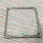 Cornice targa Acciaio Inox 17x17cm per MOTO VESPA Honda Lambretta d'epoca 80 90 98 125 150 160 180 200 V1 V15 V33 VM VN VB1 VL VBA VBB VNA VNB GL SS SPRINT TS GT R RALLY