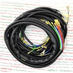 Impianto elettrico per VESPA PX 125 150 200 PE prima serie con frecce e con chiave sul manubrio prodotto italiano artigianale r.o. 243566