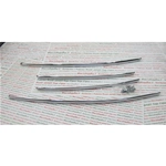 Set fregi in alluminio per parafango e cofani per VESPA 125 VNL GT GTR 150 SPRINT SUPER 180 SS VNC1T VNL2T>127357 VBC1T>251419 VLB1T VSC1T con viti per il fissaggio r.o. 090522 610100M scocche