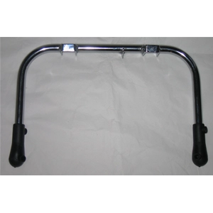 Cavalletto CROMATO per VESPA 125 150 160 180 200 Ruota 10 Pollici GT GTR GL SPRINT VELOCE TS RALLY GS Completo di Scarpette r.o. 091047