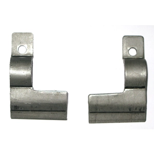 Coppia staffe cavalletto per VESPA 125 V11T a V15T V30T a V33T dal 1949 al 1952 faro basso bacchetta vacanze romane ponticello destro e sinistro