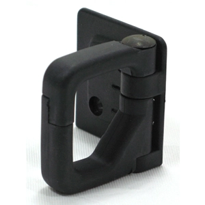 Gancio Portaborsa in Plastica Nera per VESPA 50 125 PK N FL HP FL2 SFERA SKIPPER 150 NRG NTT TYPHOON r.o. 265093