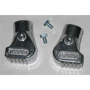 Scarpette cavalletto in allumino cromate per VESPA 50 125 PRIMAVERA ET3 SUPER SPRINT