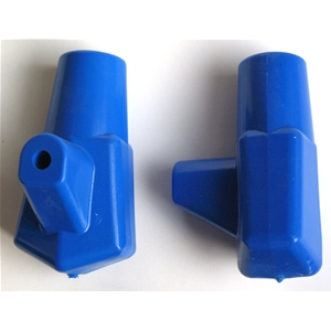 Scarpette cavalletto blu per LAMBRETTA LI 1 2 3 ° serie