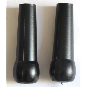 Scarpette cavalletto nere per LAMBRETTA LUI diametro mm. 12