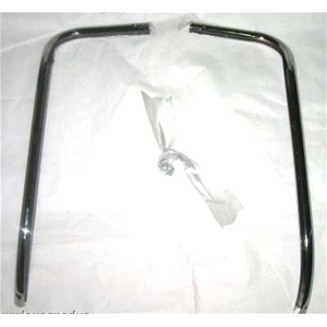 Salvabordo Scudo Cromato Tubolare a 2 Pezzi per LAMBRETTA 125 150 LI 3° Serie