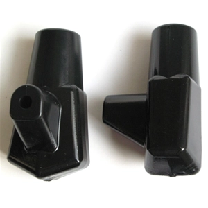 Coppia Scarpette cavalletto nere per LAMBRETTA LI 125 150 1 2 3° serie
