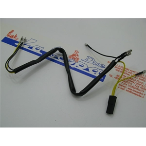 Impianto cablaggio elettrico per luci spia cruscotto per VESPA 125 150 200 PX PE con frecce prima serie con accensione sul manubrio