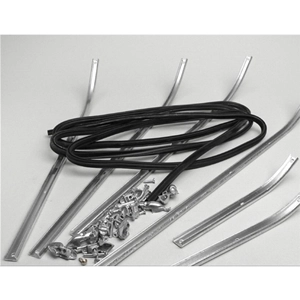 Serie strisce pedana completa per VESPA 90 50 125 N L R SPECIAL PRIMAVERA ET3 r.o. 154668 610232M