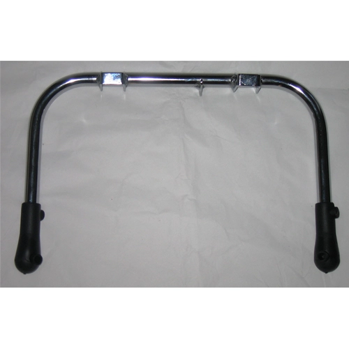 Cavalletto CROMATO per VESPA 125 150 160 180 200 Ruota 10 Pollici GT GTR GL SPRINT VELOCE TS RALLY GS Completo di Scarpette r.o. 091047