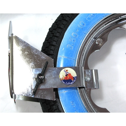 Portaruota centrale cromato per LAMBRETTA LI 3° serie DL SP