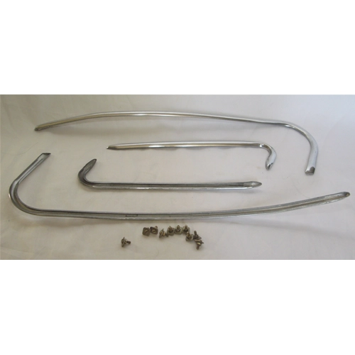 Fregi parafango scocche cofani pance in Alluminio per VESPA 150 GL VLA1T con viti r.o. 094784 610098M