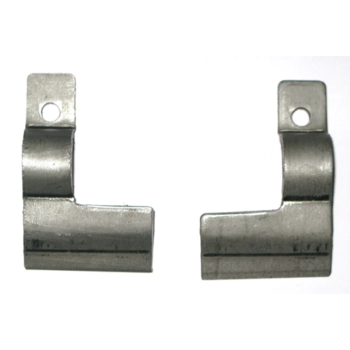Coppia staffe cavalletto per VESPA 125 V11T a V15T V30T a V33T dal 1949 al 1952 faro basso bacchetta vacanze romane ponticello destro e sinistro