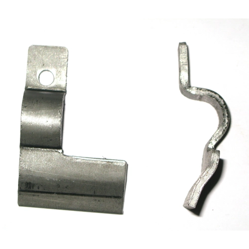 Coppia staffe cavalletto per VESPA 125 V11T a V15T V30T a V33T dal 1949 al 1952 faro basso bacchetta vacanze romane ponticello destro e sinistro