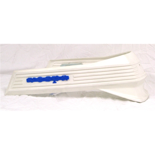 Paraurti spoiler bianco in polipropilene per VESPA 125 150 200 PE PX