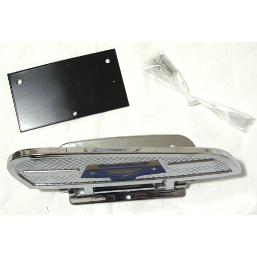 Pedana laterale pieghevole poggiapiedi per cofano scocca sinistra VESPA 50 125 150 160 180 200