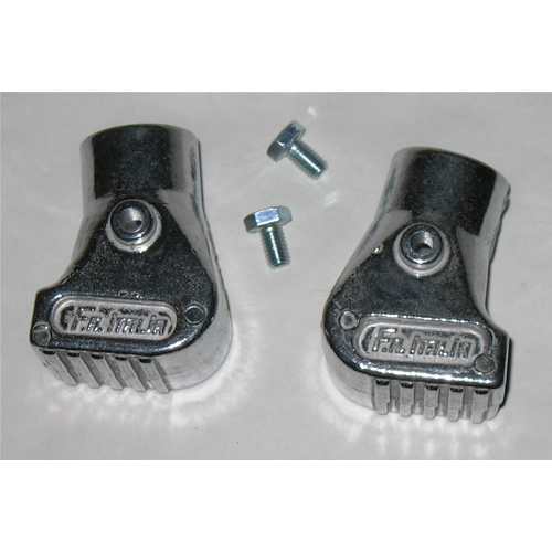 Scarpette cavalletto in allumino cromate per VESPA 50 125 PRIMAVERA ET3 SUPER SPRINT