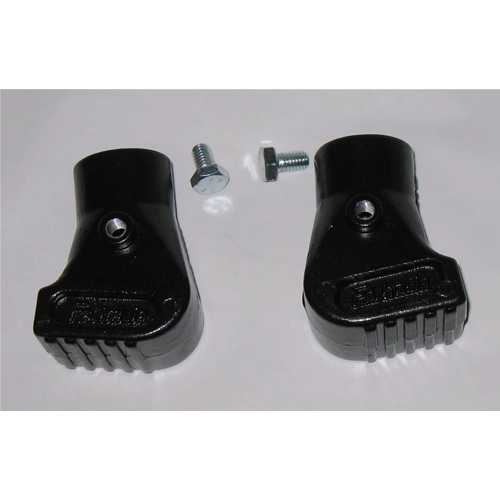 Scarpette cavalletto in allumino nere per VESPA 50 125 SPECIAL PRIMAVERA ET3 SUPER SPRINT GL GT