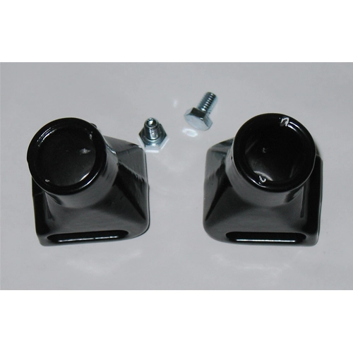 Scarpette cavalletto in allumino nere per VESPA 50 125 SPECIAL PRIMAVERA ET3 SUPER SPRINT GL GT