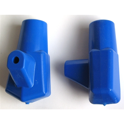 Scarpette cavalletto blu per LAMBRETTA LI 1 2 3 ° serie