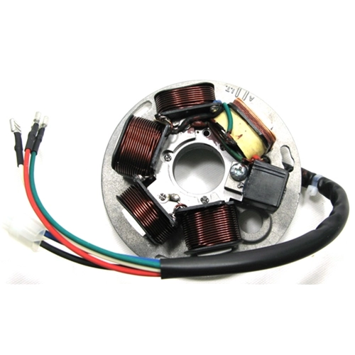 Statore 6 poli con piastra per motori PIAGGIO VESPA PX 125 150 200 ARCOBALENO r.o. 497652 231877