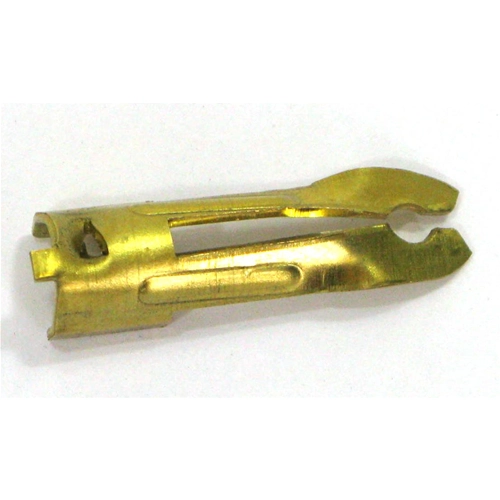 Attacco candela a forcella VESPA 50 80 90 125 150 160 180 200 APE LAMBRETTA r.o. 127966 forchetta per candela con nottolino moto e scooter d'epoca