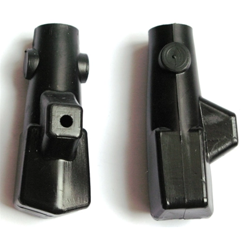 Scarpetta cavalletto nere per LAMBRETTA JUNIOR diametro mm. 12