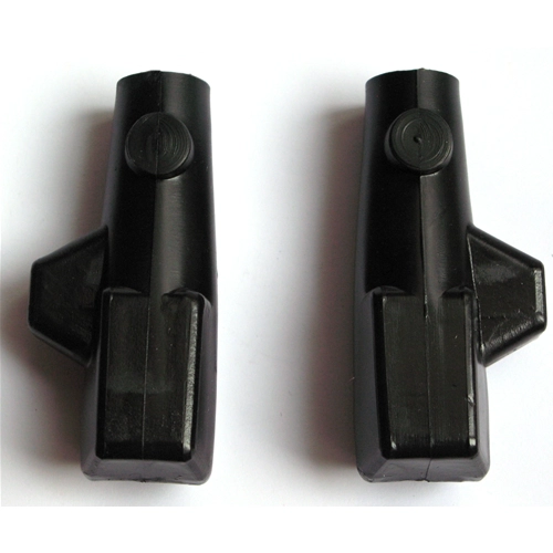 Scarpetta cavalletto nere per LAMBRETTA JUNIOR diametro mm. 12