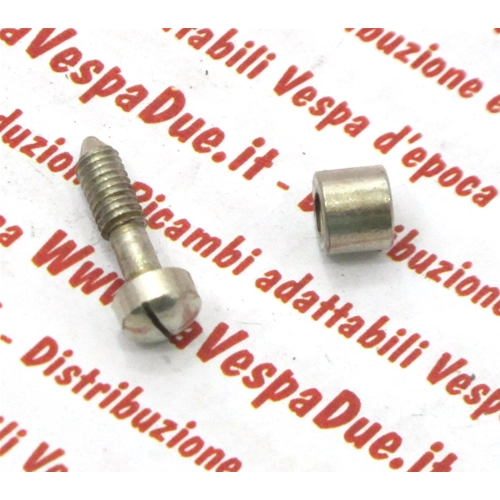 Vite con distanziale per fissaggio cornice faro anteriore per VESPA 125 V1 A V15T V30 A V33T VM1 VM2T VN1T 150 VL1 VL2