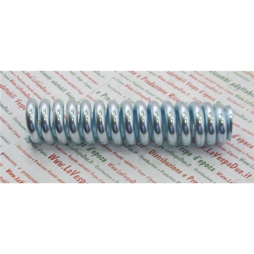 Molla sospensione ammortizzatore anteriore alta 155 mm. 16 giri VESPA 125 V1T a vista cambio a bacchetta VU1T utilitaria prodotto italiano
