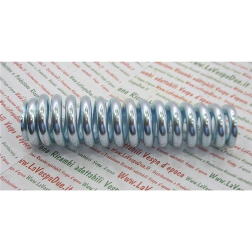Molla sospensione ammortizzatore anteriore alta cm 16 16 giri VESPA 125 V30T A V33T VM1T fino al telaio 085871 prodotto italiano