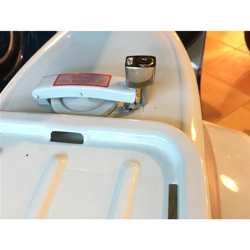 Serratura antifurto tappo benzina miscela per VESPA 50 80 90 125 150 160 180 200 tutti i modelli fino al 1983
