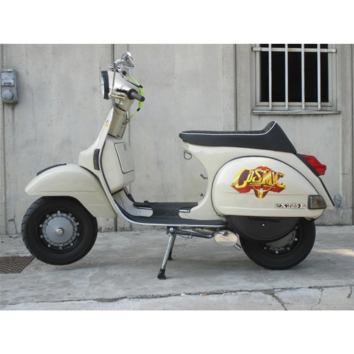 Sella sport modello corsa per VESPA 80 125 150 200 PX E ARCOBALENO adattabile a tutte le PX