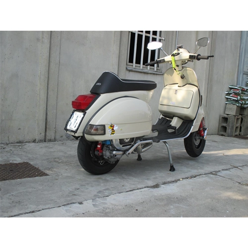 Sella sport modello corsa per VESPA 80 125 150 200 PX E ARCOBALENO adattabile a tutte le PX
