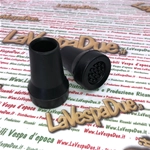 Scarpette Piedini Cavalletto rinforzate antiscivolo nere per VESPA 50 125 150 200 PK HP PX PE T5 ARCOBALENO COSA