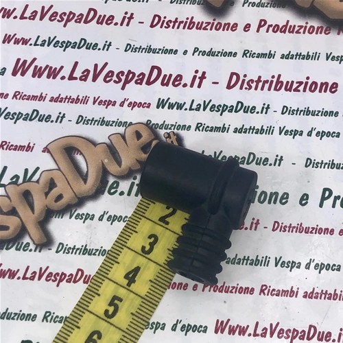 Cappuccio attacco Candela in Gomma per Cavo da mm 5 VESPA d'epoca