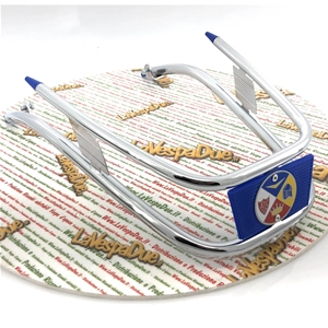 Paraurti perimetrale cromato BLU per parafango VESPA 125 150 160 180 200 SPRINT GL GT GTR