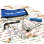 Kit attrezzi per borsa completa per LAMBRETTA d'epoca LI TV J A B C D 50 90 125 150 160 180 200 tutte