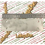 Piastra staffa rinforzo pedana cavalletto VESPA 50 90 125 N L R SPECIAL SS PRIMAVERA ET3 acciaio inossidabile