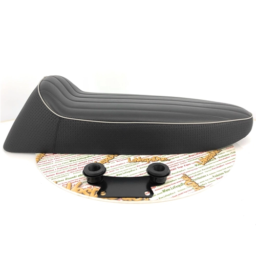 Sella sport modello corsa per VESPA 80 125 150 200 PX E ARCOBALENO adattabile a tutte le PX