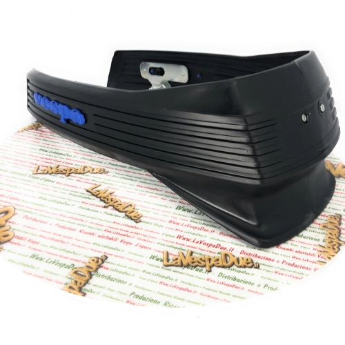 Protezione Paraurti spoiler nero in polipropilene per parafango anteriore VESPA 80 125 150 200 PX PE Arcobaleno