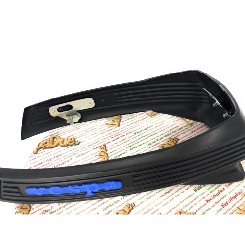 Protezione Paraurti spoiler nero in polipropilene per parafango anteriore VESPA 80 125 150 200 PX PE Arcobaleno