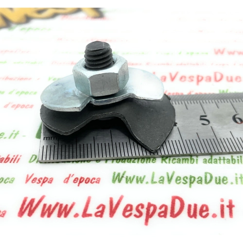 Kit attacco fissaggio molla sospensione anteriore per VESPA 125 150 VM VN TS VL SUPER 180 200 RALLY GTR SPRINT P150X r.o. 139573 035582 035623 forcina inferiore superiore