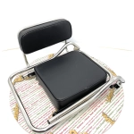 Poltroncina sella posteriore per VESPA 125 150 VNB VBA VBB GL PX PE anni 60 completa di cuscino per piastra portapacchi larga fino a 23 cm seduta laterale per donna