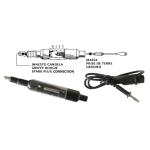 Tester scintilla prova efficienza bobina accensione per VESPA LAMBRETTA MOTO GUZZI SCOOTER