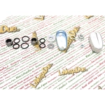 Kit revisione mozzo ruota anteriore per VESPA 90 100 V9B1T 125 PRIMAVERA VMA2T coprimolleggio mozzetto complessivo forcina