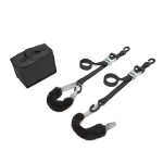 Cinghia RATCHET STRAP DELUXE DUO extra forte per grandi pesi per trasporto VESPA PX SPRINT GS SS VBB VNB LAMBRETTA moto carrello rampa camper garage furgone